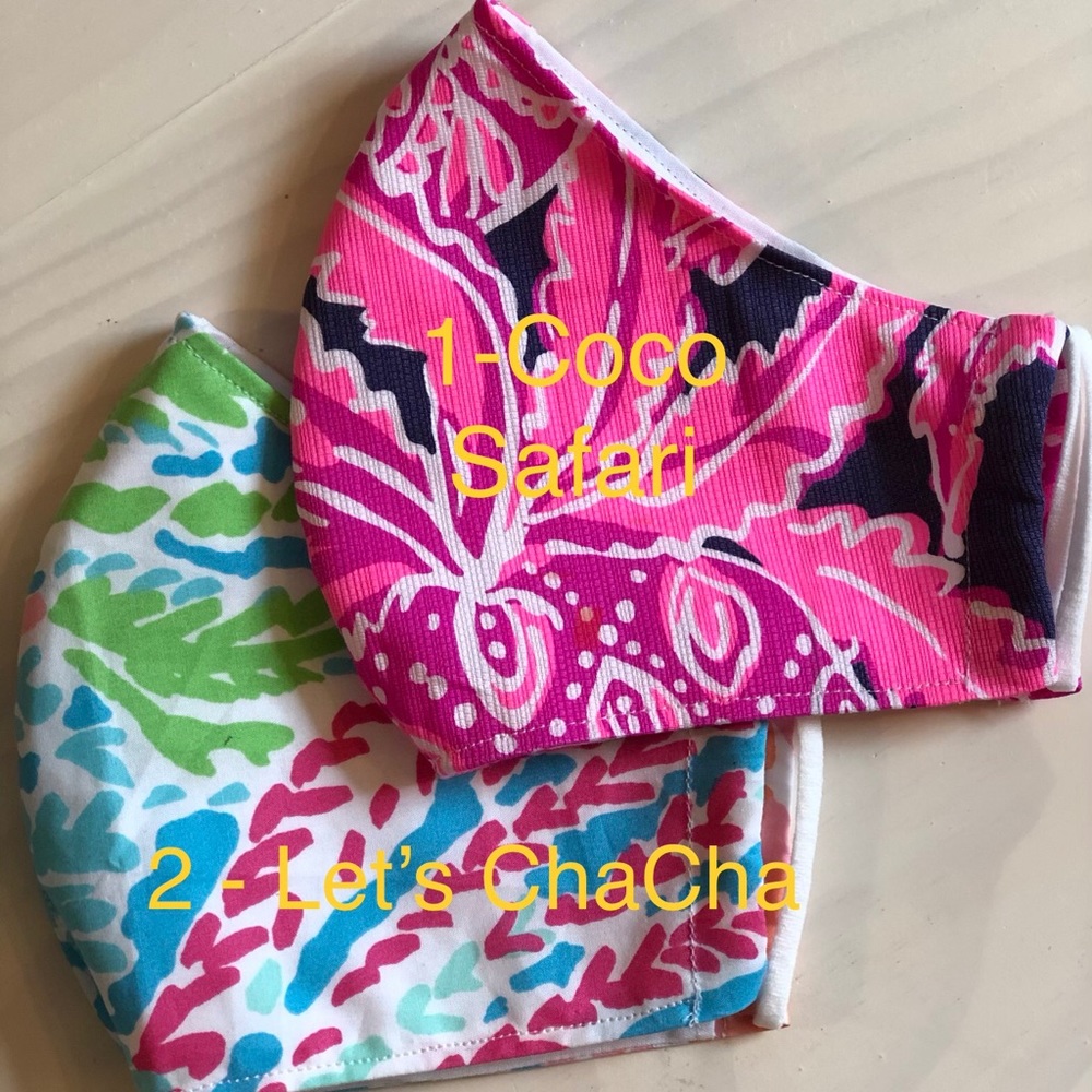 Lilly Pulitzer Inspired 🎭 Masks ($12/each)